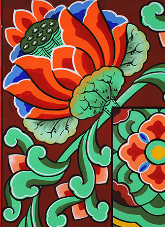 연화문양반자초_151&times;120cm _ 02