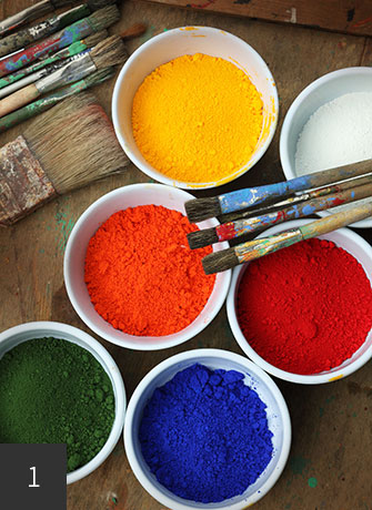 1_각종안료준비