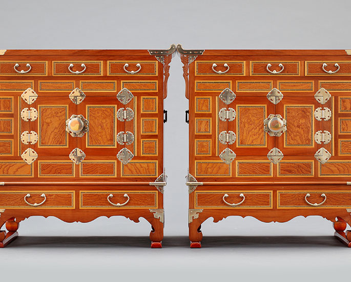 머릿장(Bedside Chest, 55.5&times;35&times;58.5㎝)