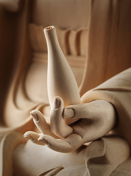 2_ 목조관세음보살 / 34×28×43cm(3)