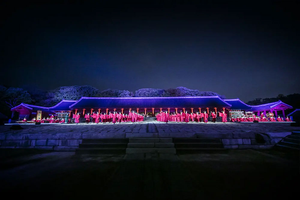 2025 Royal Ancestral Ritual Music Nighttime Performance at the Jongmyo Shrine