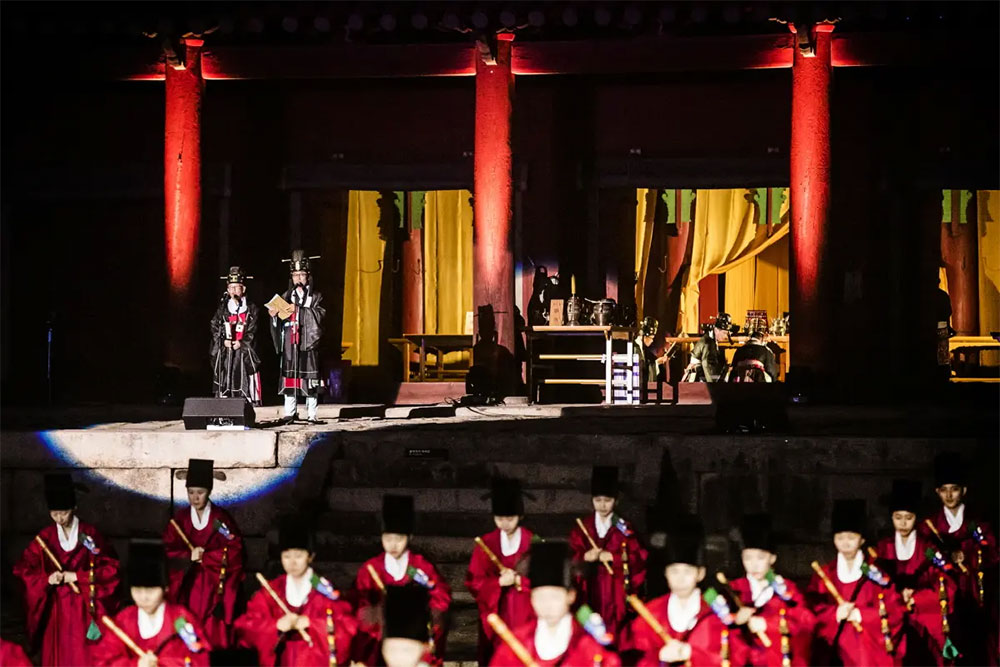 2025 Royal Ancestral Ritual Music Nighttime Performance at the Jongmyo Shrine