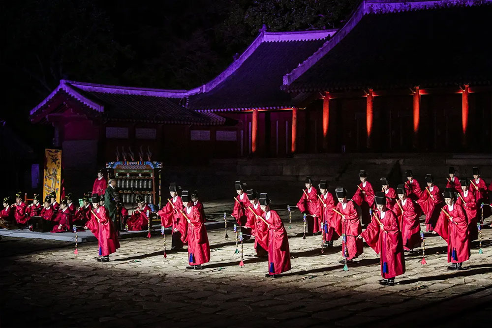 2025 Royal Ancestral Ritual Music Nighttime Performance at the Jongmyo Shrine