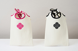 누비보자기 자수꽃 가방